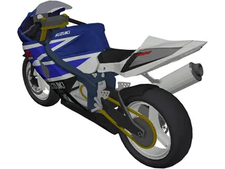 Suzuki GSX-R 1000 (2003) 3D Model