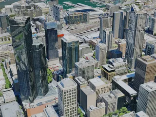 Melbourne City, Australia (2019) 3D Model