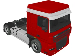 DAF XF 3D Model