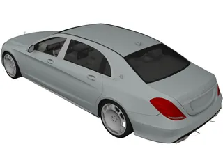 Mercedes-Maybach (2019) 3D Model