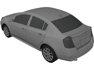 Nissan Sentra (2008) 3D Model