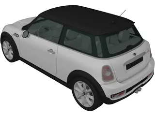 Mini Cooper S (2011) 3D Model