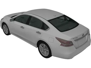 Nissan Altima (2013) 3D Model