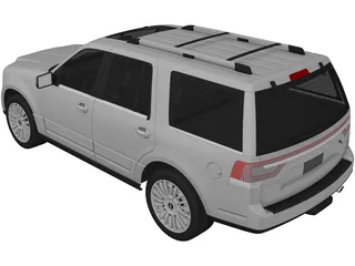 Lincoln Navigator (2015) 3D Model