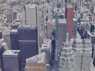 Toronto City, ON, Canada (2019) 3D Model