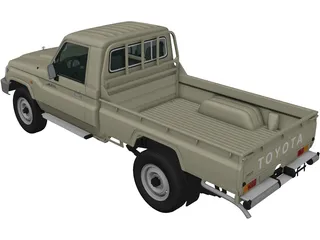 Toyota Land Cruiser [J71] 3D Model