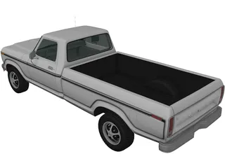 Ford F150 (1978) 3D Model