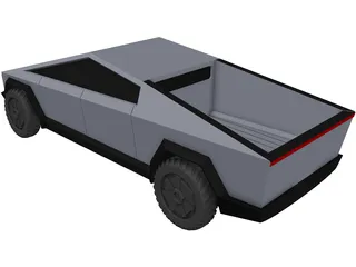 Tesla Cybertruck 3D Model