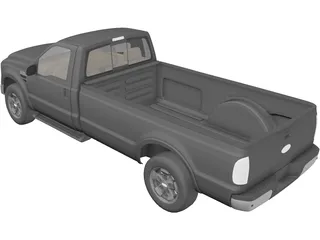 Ford F-150 Pickup 3D Model