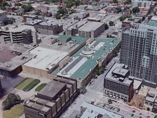 Hamilton City, ON, Canada (2019) 3D Model