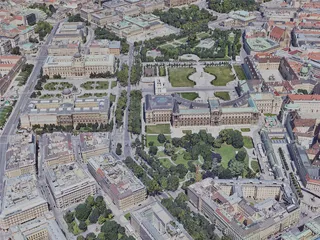 Vienna City, Austria (2019) 3D Model