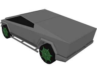 Tesla Cybertruck 3D Model