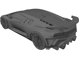 Bugatti Centodieci (2020) 3D Model