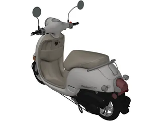 Honda Metropolitan (2013) 3D Model