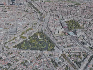 Antwerp City, Belgium (2019) 3D Model