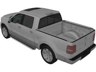 Lincoln Mark LT (2005) 3D Model