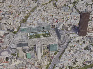 Paris City, France [53M] (2019) 3D Model