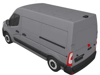 Renault Master (2020) 3D Model