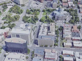 Denver City, CO, USA (2019) 3D Model