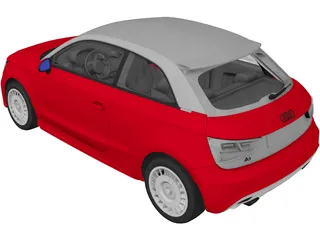 Audi A1 3D Model