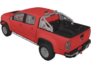 Chevrolet Colorado ZR2 (2017) 3D Model