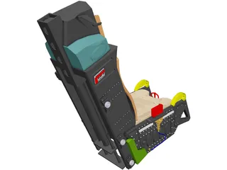 Ejection Seat 3D Model