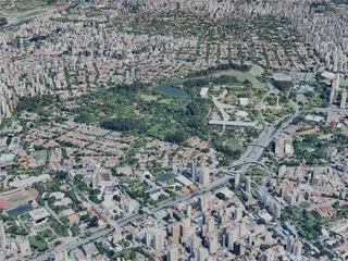 Sao Paulo City, Brazil (2019) 3D Model