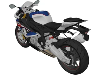 BMW S 1000 RR (2018) 3D Model