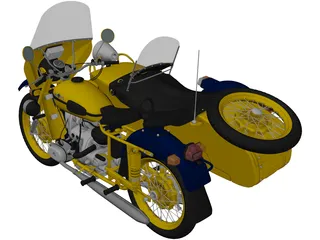 Ural M67-36-P (1976) 3D Model