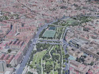 Valencia City, Spain (2019) 3D Model