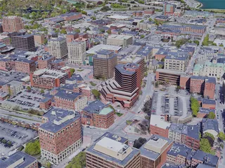 Portland City, ME, USA (2019) 3D Model