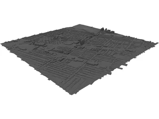 Toronto City Block 3D Model