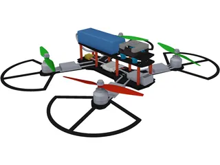 Quadcopter 3D Model