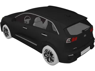 Kia Niro EV (2018) 3D Model