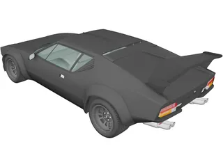 De Tomaso Pantera (1984) 3D Model