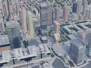 Jersey City, NJ, USA (2019) 3D Model