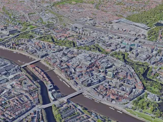 Bremen City, Germany (2019) 3D Model