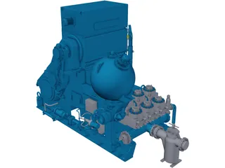Pressure Pump 3D Model