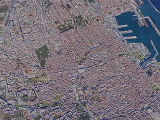 Palermo City, Italy (2019) 3D Model