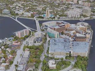 Tampa City, FL, USA (2019) 3D Model