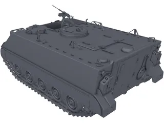 M113 APC1 3D Model