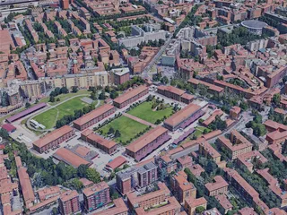 Bologna City, Italy (2019) 3D Model