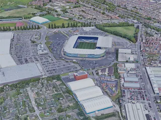 Cardiff City, UK (2019) 3D Model