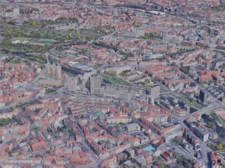 Hanover City, Germany (2019) 3D Model