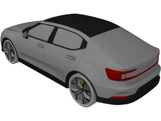 Polestar 2 (2020) 3D Model