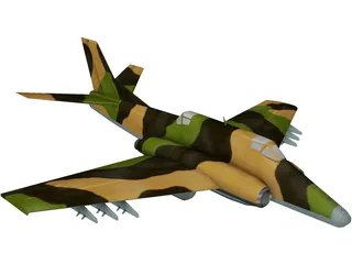 Ilyushin Il-102 3D Model