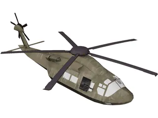 UH-80 Ghost Hawk 3D Model