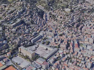Nice City, France (2019) 3D Model