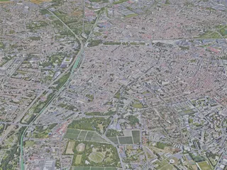 Reims City, France (2019) 3D Model