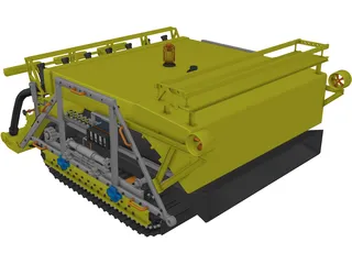 Underwater Rover 3D Model